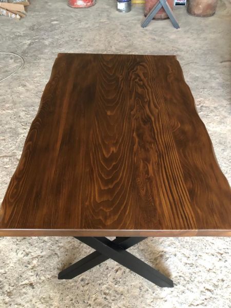 Kütük Mutfak Masası 120x75