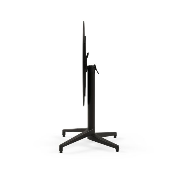 Compact Katlanır Paslanmaz Bahçe Yemek Masası | Yuvarlak, 77 cm, Dış Mekan & İç Mekan Kullanımına Uygun