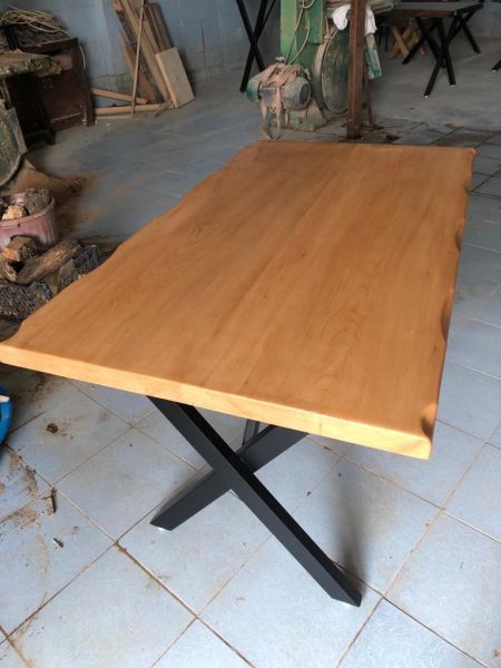 Kayın Kütük Masa 80x130.cm