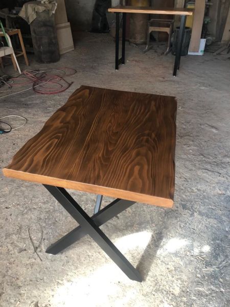 Küçük Kütük Mutfak Masası 70x90