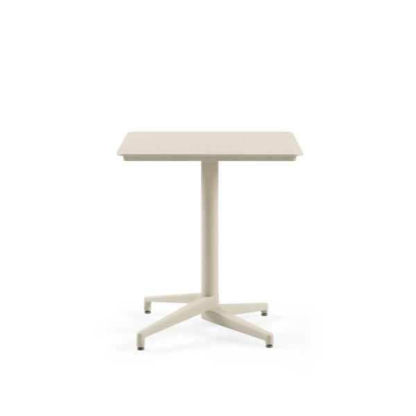 Bej Kırmızı Beyaz 2 Kişilik 70x70 Bahçe Masa Sandalye