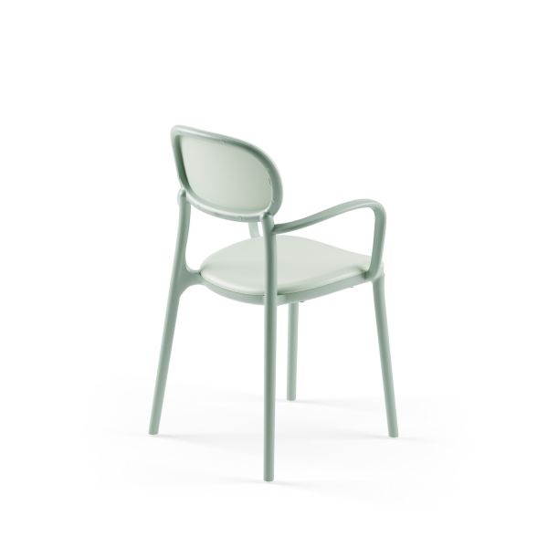 Beyaz Ve Nil Yeşili 2 Kişilik Katlanır Bahçe Masa Sandalye Takımı 70x70