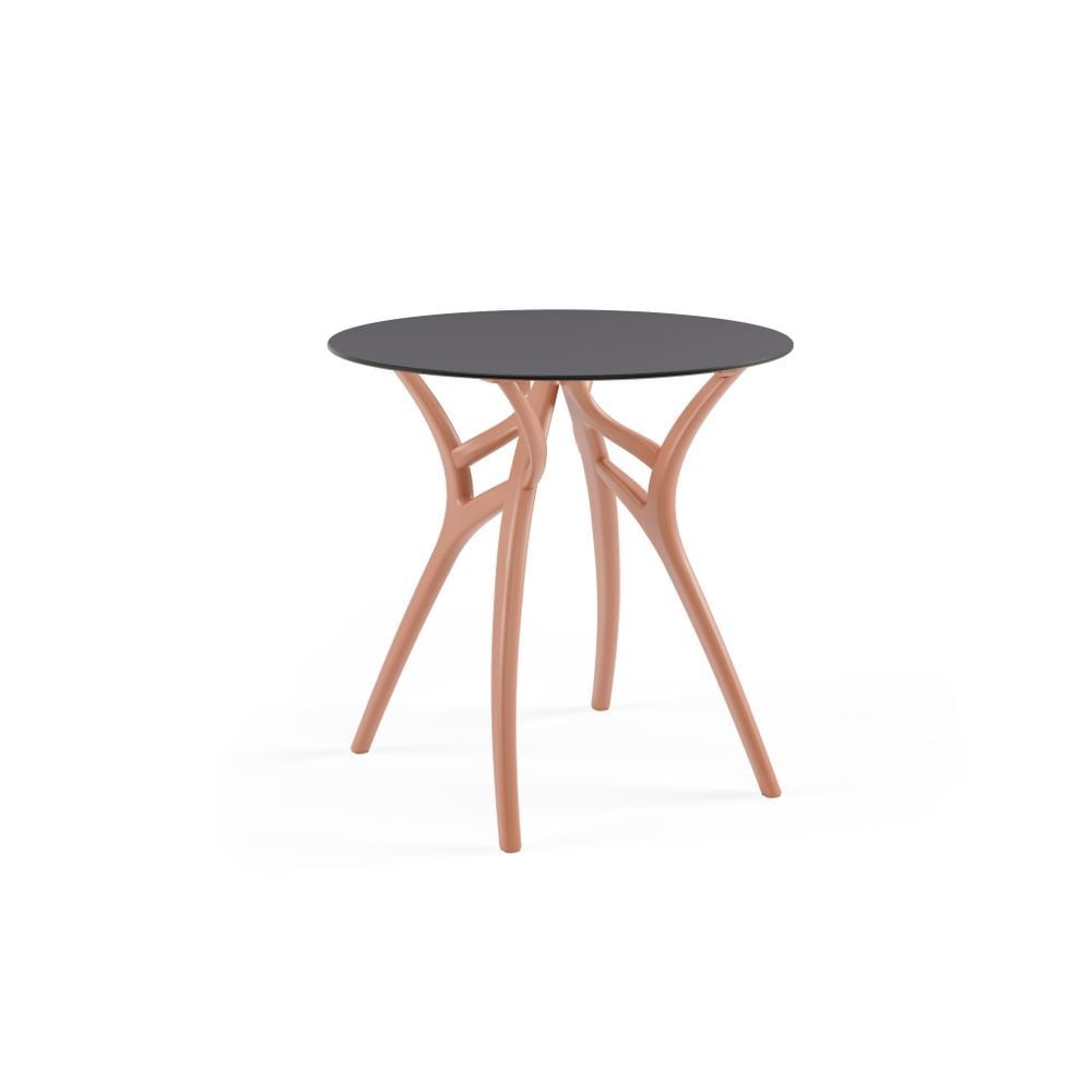 Terrakota Ayak Antrasit Compact Dayanıklı Kafe Masası