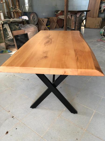 Kayın Ağacı Kütük Masa-150x90.cm