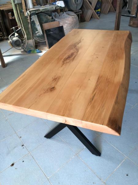 Kayın Ağacı Kütük Masa-150x90.cm