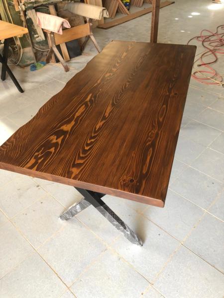 Kütük Masa Ceviz Rengi 120x70.cm