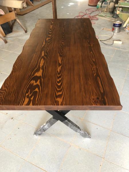 Kütük Masa Ceviz Rengi 120x70.cm
