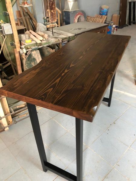 Kütük Ağaç Bar Masa 60x150.cm