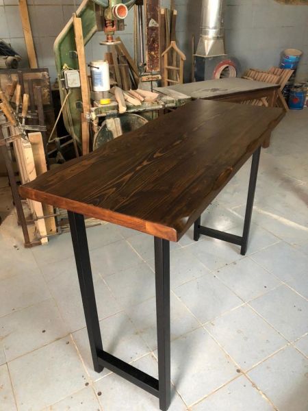 Kütük Ağaç Bar Masa 60x150.cm