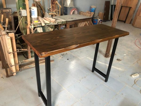 Kütük Ağaç Bar Masa 60x150.cm