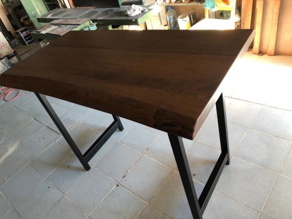 Ağaç Kütük Bar Masa 75x150.cm