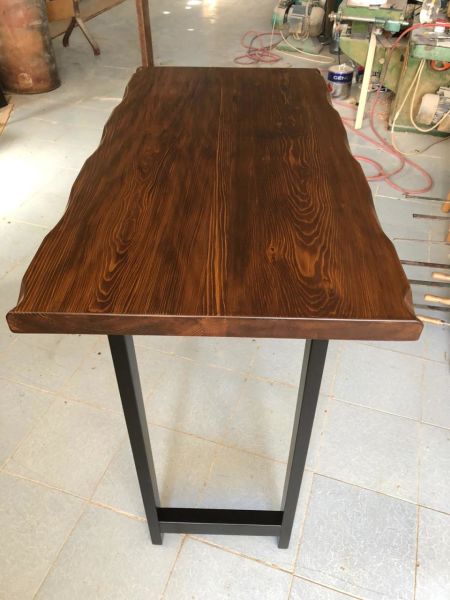 Ahşap Bar Masası 65x130