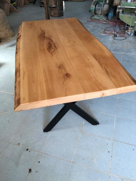 Gürgen Ağacı Kütük Masa 150x90