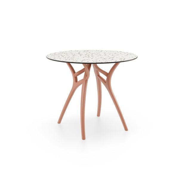 Terrazzo Compact Yuvarlak Mutfak Yemek Masası Ø90 cm