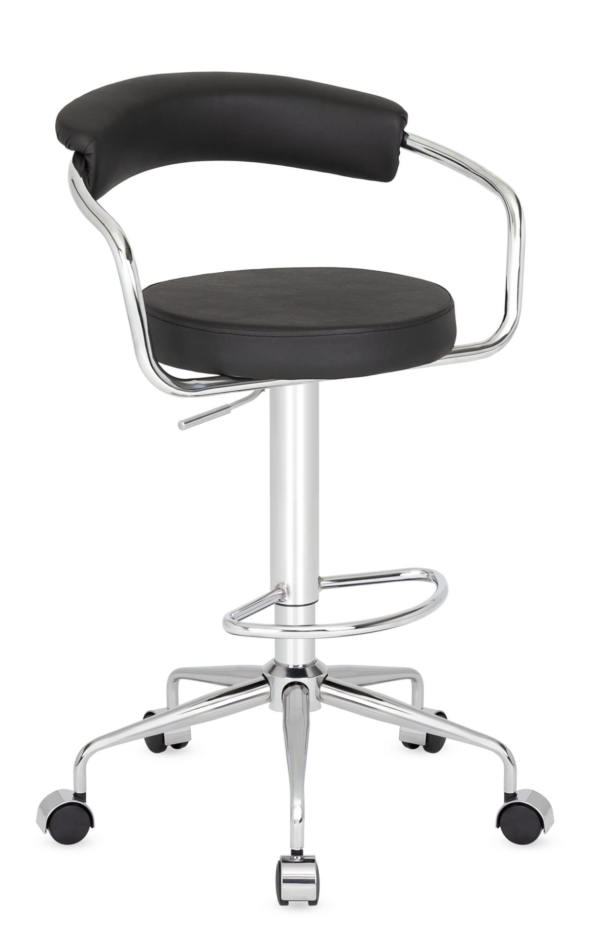 Nessa Arkalıklı Tekerlekli Bar Taburesi | Yüksek Boy, Ergonomik ve Şık Tasarım
