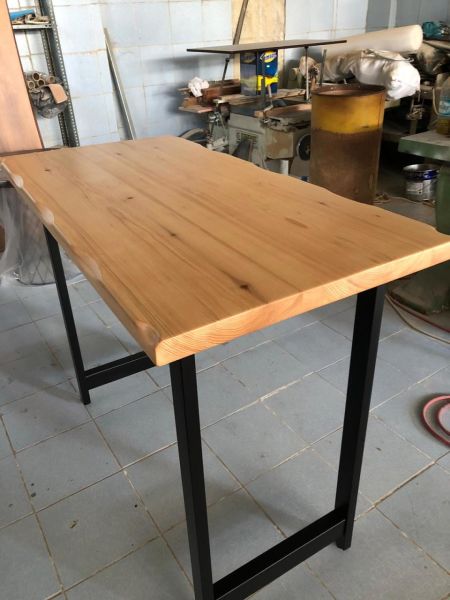 Ağaç Bar Masası 70x120