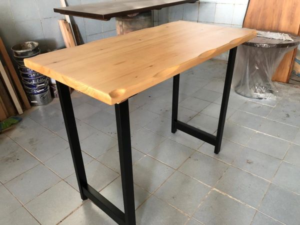 Ağaç Bar Masası 70x120