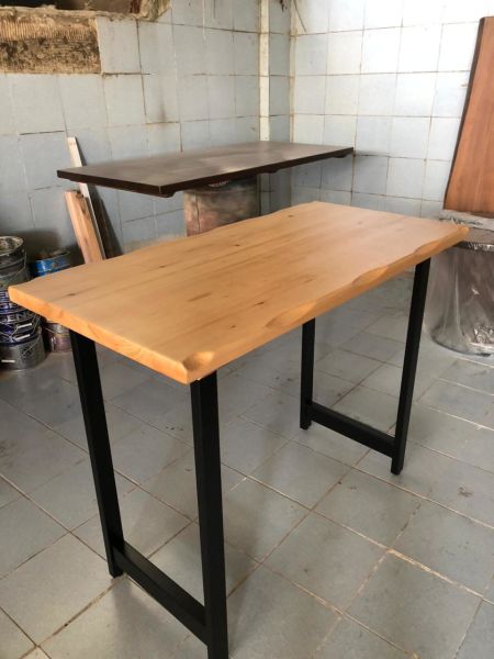 Ağaç Bar Masası 70x120