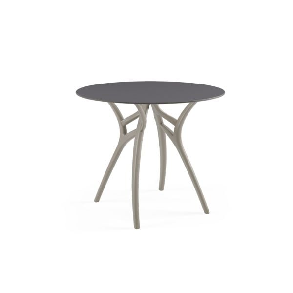 Antrasit Compact Bahçe Masası Ø90 cm Yuvarlak
