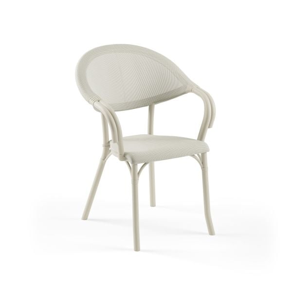 Bej 2 Kişilik Bahçe Balkon Masa Sandalye Takımı 60 cm