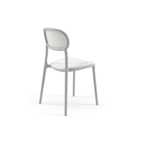 Yuvarlak 60 cm Çap Dış Mekan Bahçe Masa Sandalye Takımı – 2 Kişilik Paslanmaz, Otel, Cafe, Balkon İçin