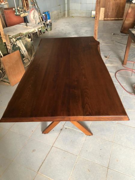 Gürgen Ceviz Kütük Salon Masası 85x150