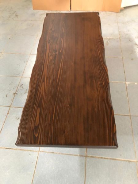 Kütük Ağaç Ceviz Masa Üstü Tablası 60x120