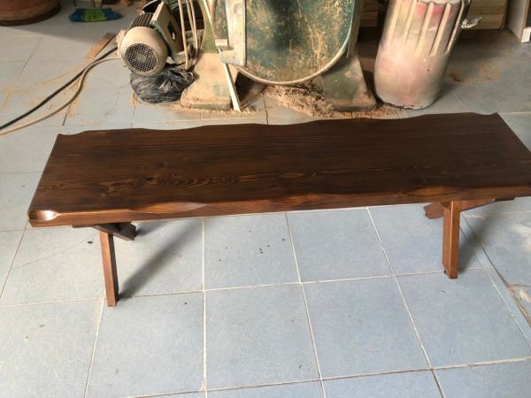 Kütük Bench Bank 35x120