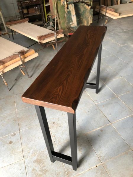 Kütük Bar Masası Modelleri Ölçüleri 40x120