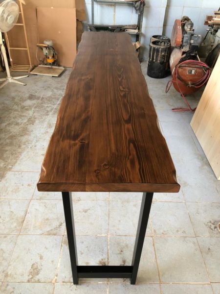 Kütük Bar Masası 50x200
