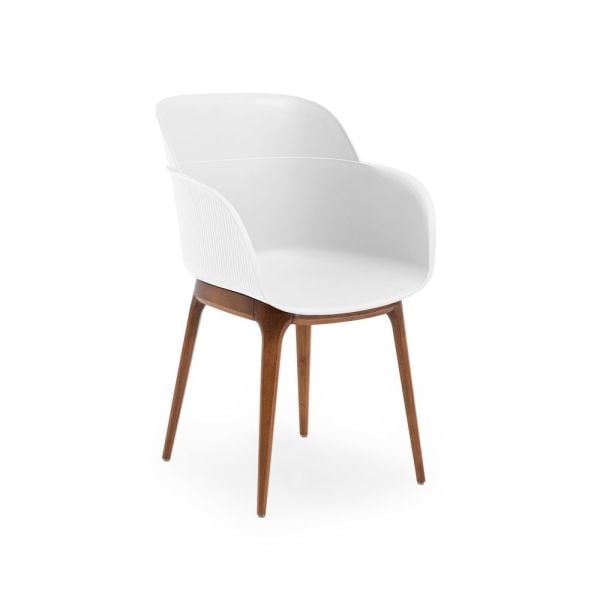 Beyaz Katlanır Masa Sandalye Takımı 2 Kişilik 70x70 cm | Kafe, Restoran ve Mutfak Kullanımına Uygun Yuvarlak Moon Masa + Shell Sandalye Seti