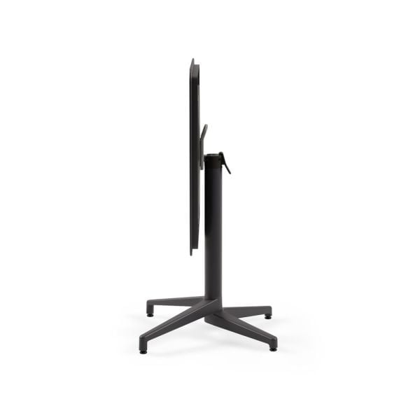 Antrasit Katlanabilir Bahçe Masa Sandalye Takımı 2 Kişilik 70x70 cm – Dış Mekan, Balkon, Teras, Mutfak, Cafe ve Otel İçin Dayanıklı Set