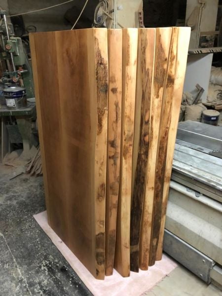Kütük Masa Üstü Tablası 80x150