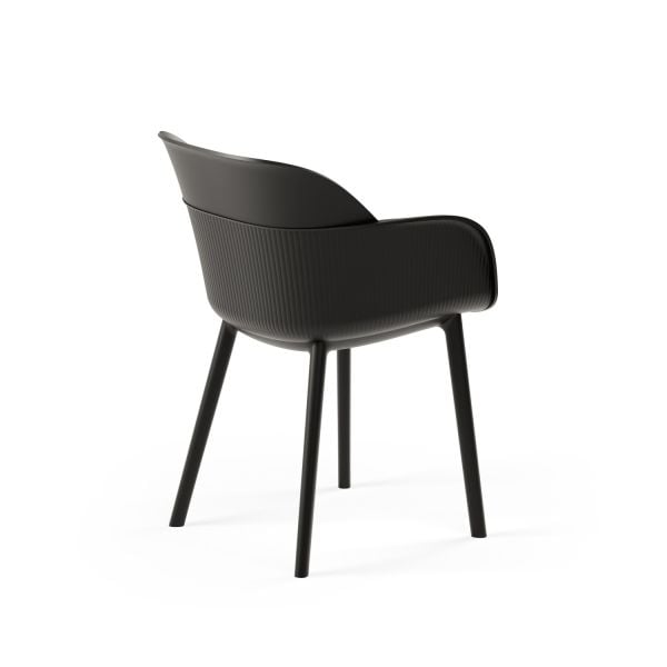 Siyah 2 Kişilik Yuvarlak Bahçe Masa Sandalye Takımı 60 cm – Dış Mekan, Balkon, Teras, Cafe