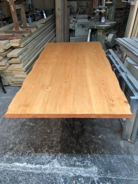 Naturel Kütük Masa Tablası 80x180