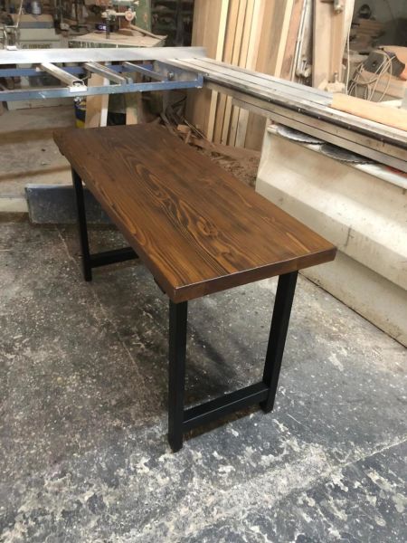 Kütük Leptop Bilgisayar Çalışma Masası 50x110