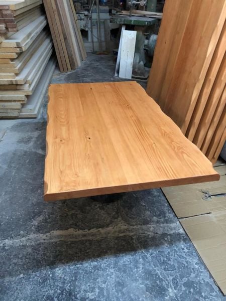 Doğal Kütük Masa Tablası 130x75