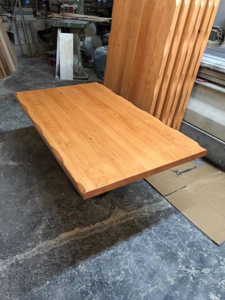 Doğal Kütük Masa Tablası 130x75