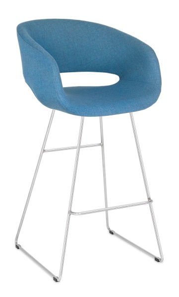 Elegant Modern Mutfak Bar Sandalyesi - Ergonomik, Şık ve Dayanıklı Metal Krom Bar Sandalyesi, Cafe, Restaurant ve Bar İçin İstenilen Renk Seçeneğiyle