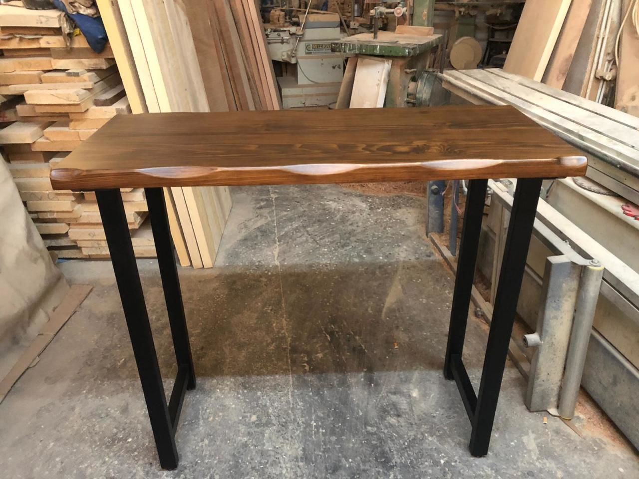 Kütük Bar Masası 60x120