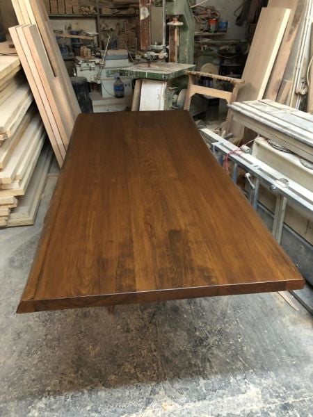 Ahşap Kütük Masa Üst Tabla 90x180
