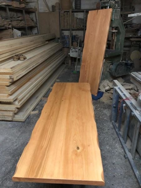 60x160 Kütük Mutfak Bar Masa Tablası