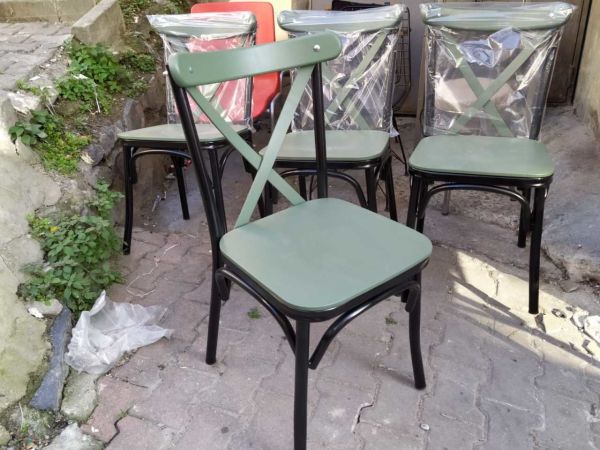 Kaliteli Yeşil Tonet Sandalye İmalatı