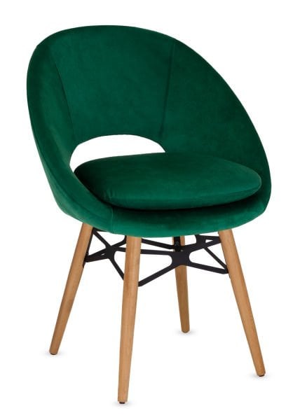 Zümrüt Yeşili Sera Sandalye – Ergonomik ve Şık Yemek Odası, Salon, Kafe ve Restoran Sandalyesi