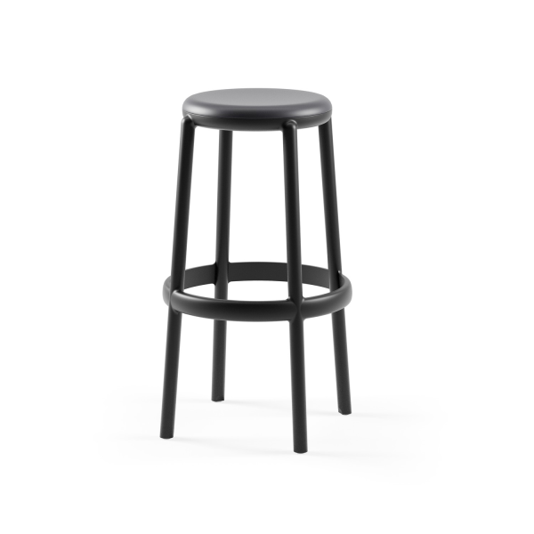 Siyah Katlanır Bar Masa Tabure Seti 2 Kişilik