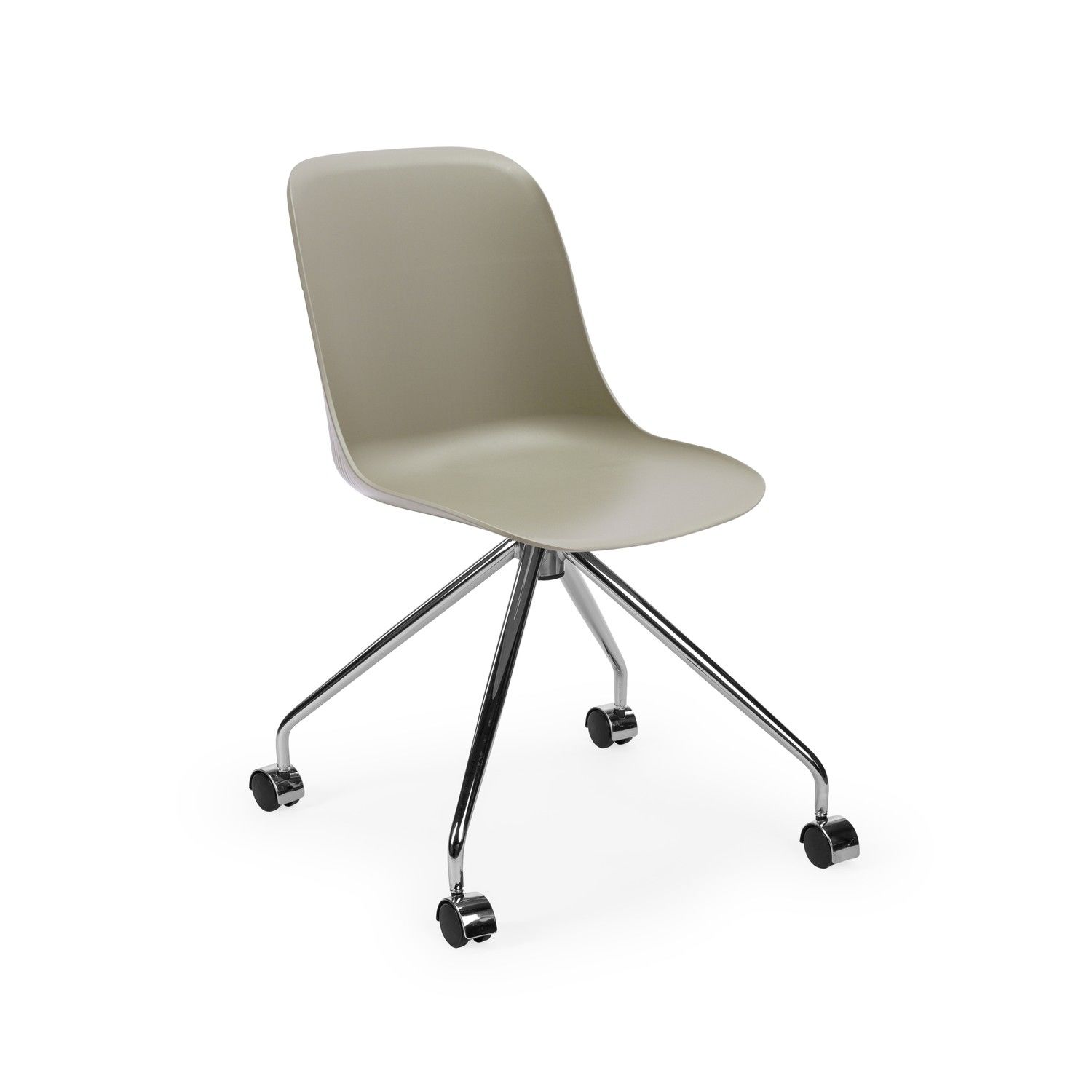 Çimento Gri Genç Odası Tekerlekli Çalişme Sandalyesi