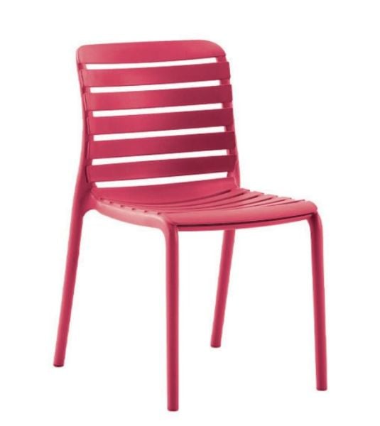 Dora Marsala Plastik Bahçe Sandalyesi | Dayanıklı Dış Mekan