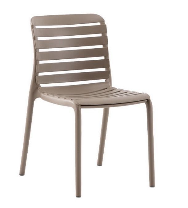 Dora Kum Beji Plastik Bahçe Sandalyesi | Dayanıklı Dış Mekan