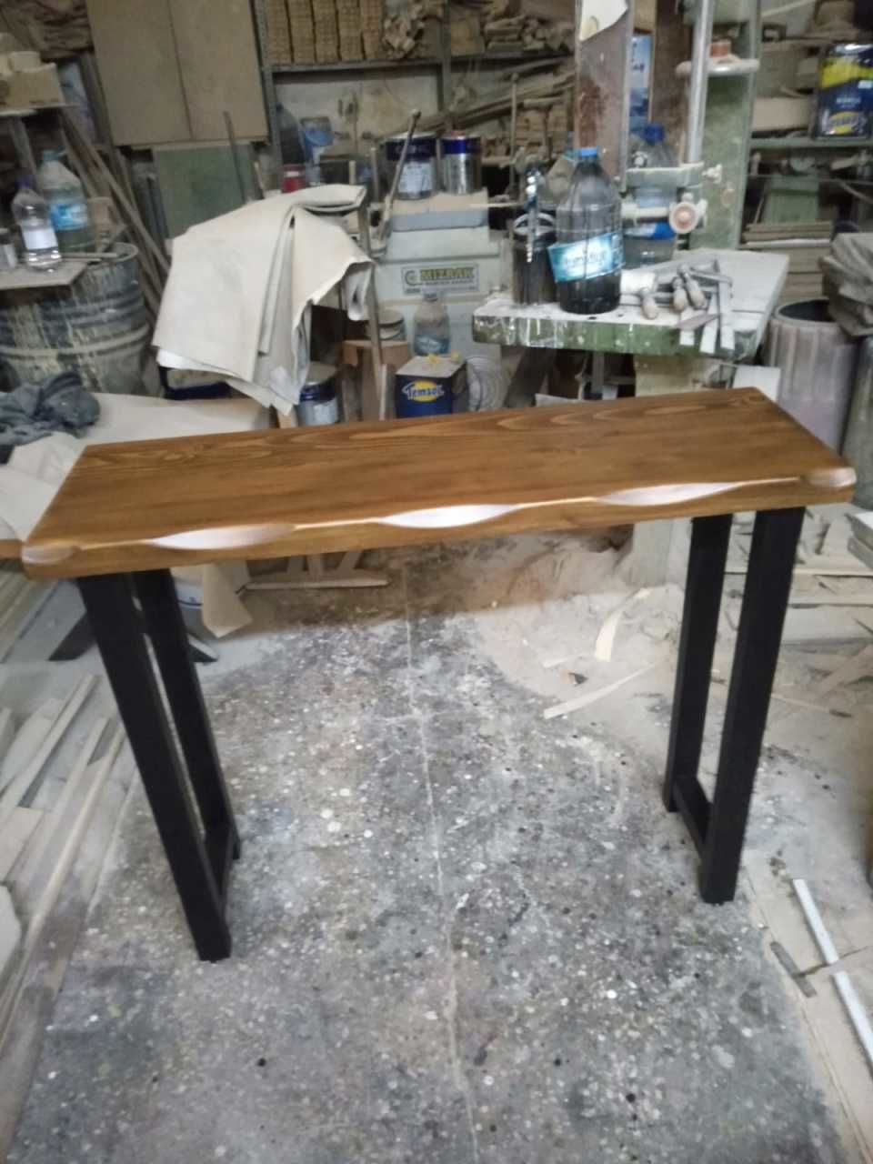 Ağaç Ahşap Kütük Dresuar 35x120