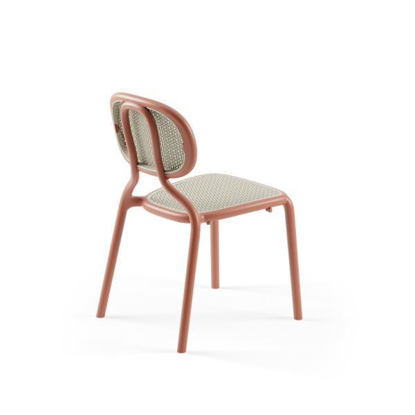 Terrakota Bej İç ve Dış Mekan Bahçe Sandalyesi